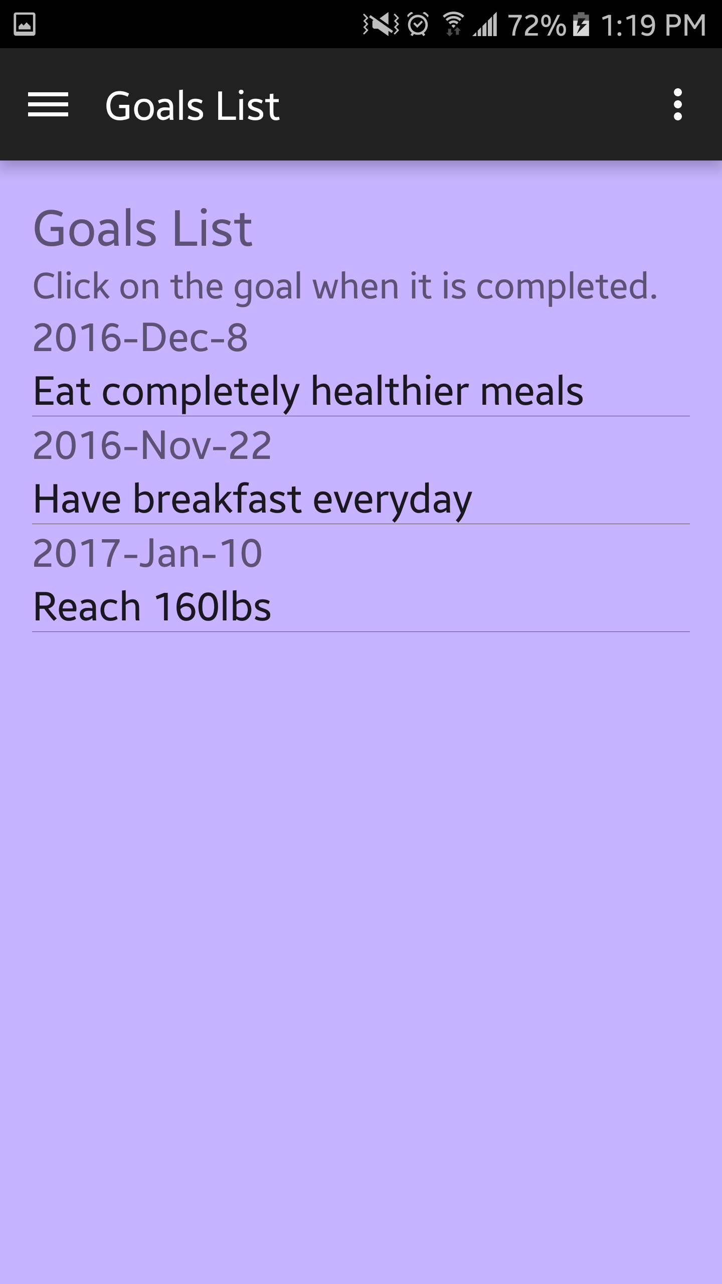 Goals List image